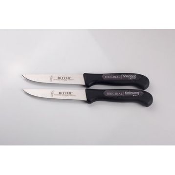 Solingen Siyah 15 cm 4'lü Günlük Kullanım Bıçağı