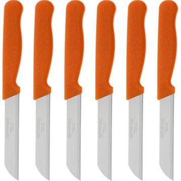 Solingen Turuncu Simli 6'lı Meyve Bıçağı