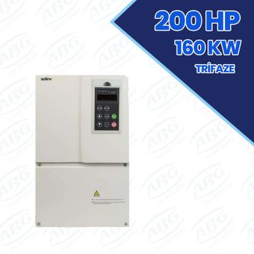 Solinved 200HP 160 KW Trifaze Solar Pompa Sürücü