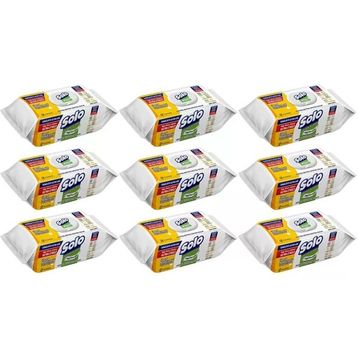 Solo 100 Yaprak Limon ve Portakal Tazeliği Yüzey Temizlik Havlusu