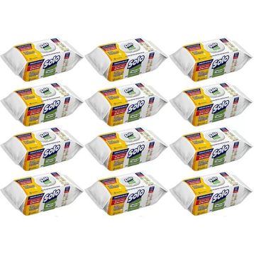 Solo 100 Yaprak Limon ve Portakal Tazeliği Yüzey Temizlik Havlusu