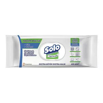 Solo 100'lü Okaliptus Çam Esintisi Yüzey Temizlik Havlusu