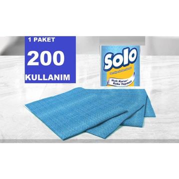 Solo 10'lu 33x30 cm Hijyenik Temizlik Bezi