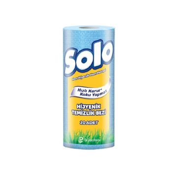 Solo 20'li Hijyenik Temizlik Bezi
