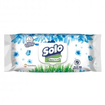 Solo 90'lı Okyanus Ferahlığı Islak Havlu