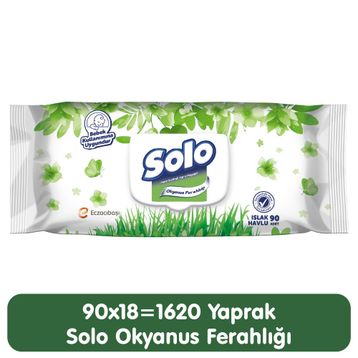 Solo Bahar Temizliği 90x18 1620 Yaprak Islak Mendil