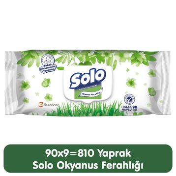 Solo Bahar Temizliği 90x9 810 Yaprak Islak Mendil