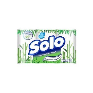 Solo Bambu Katkılı 12'li Tuvalet Kağıdı