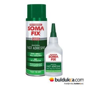 Soma Fıx S665 Genel Amaçlı Yapıştırıcı 100 gr Jel 400 ml Sprey