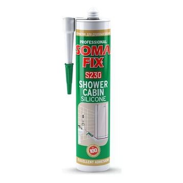 Somafix Şeffaf 280 ml Duşakabini Silikonu