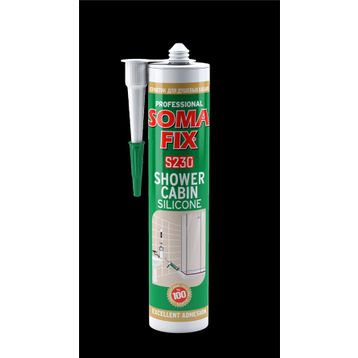 Somafix Şeffaf 280 ml Duşakabini Silikonu