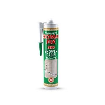 Somafix Şeffaf 280 ml Duşakabini Silikonu