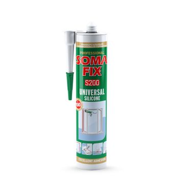 Somafix Şeffaf 280 ml Silikon