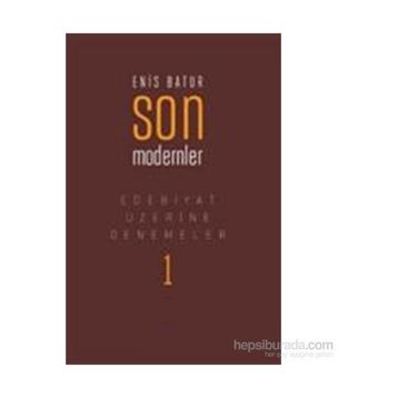Son Modernler - Enis Batur