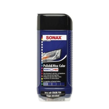 Sonax Mavi 250 ml Renkli Nano Parlatıcı ve Koruyucu Cila