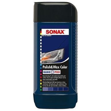 Sonax Mavi 250 ml Renkli Nano Parlatıcı ve Koruyucu Cila