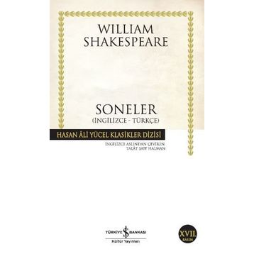 SONELER - WILLIAM SHAKESPEARE (ISBN:9789944887014)
