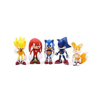 Sonic 5 Figürlü Sonic Figür Seti