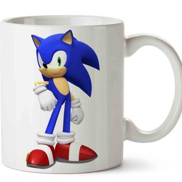 Sonic Hedgehog Porselen Kupa Bardak