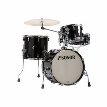 Sonor AQ2 Bop Transparent Satin Black Akustik Davul Set