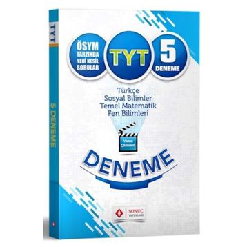 Sonuç TYT 5 Deneme Sonuç Yayınları