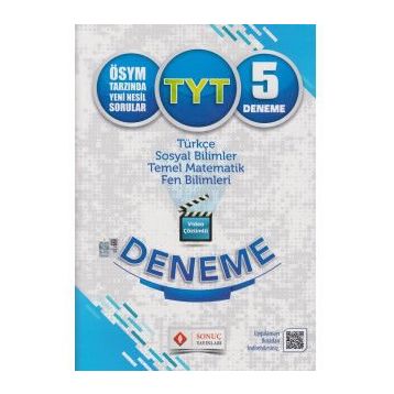 Sonuç TYT 5 Deneme Sonuç Yayınları