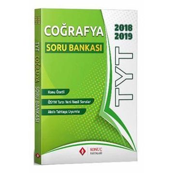 Sonuç TYT Coğrafya Soru Bankası Sonuç Yayınları