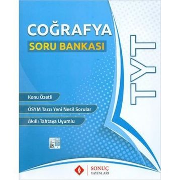 Sonuç TYT Coğrafya Soru Bankası Sonuç Yayınları