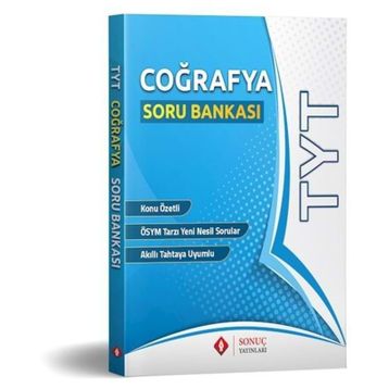 Sonuç TYT Coğrafya Soru Bankası Sonuç Yayınları