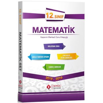 Sonuç Yayın 12. Sınıf Matematik Modüler Set