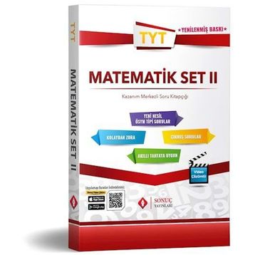 Sonuç Yayınları - 2019-2020 Tyt Matematik Moduler Set-II