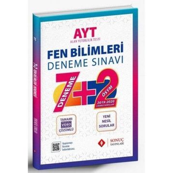 Sonuç Yayınları 2021 2022 Ayt Fen Bilimleri 7+2 Deneme