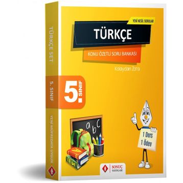 Sonuç Yayınları - 5. Sınıf Türkçe Modüler Set