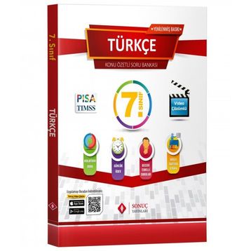 Sonuç Yayınları - 7. Sınıf Türkçe Modüler Set