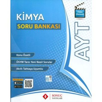 Sonuç Yayınları AYT Kimya Soru Bankası