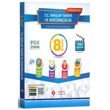 Sonuç Yayınları LGS 8.Sınıf T.C.İnkılap Tarihi ve Atatürkçülük Soru Bankası