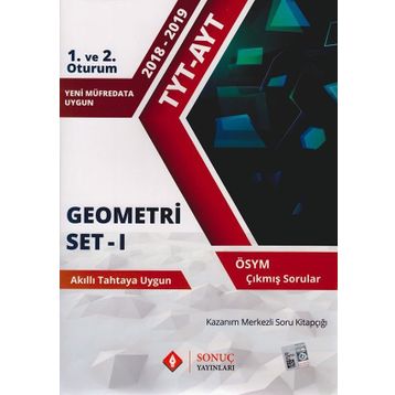 Sonuç Yayınları - Tyt Ayt Modül Set Kazanım Merkezli Geometri Soru Bankası
