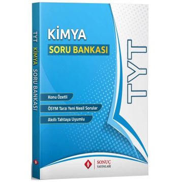 Sonuç Yayınları TYT Kimya Soru Bankası