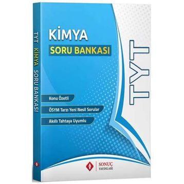 Sonuç Yayınları TYT Kimya Soru Bankası
