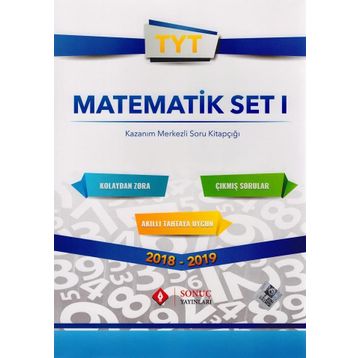 Sonuç Yayınları TYT Matematik Set - 1- Kazanım Merkezli Soru Bankası