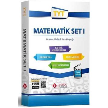 Sonuç Yayınları TYT Matematik Set - 1- Kazanım Merkezli Soru Bankası
