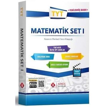 Sonuç Yayınları TYT Matematik Set - 1- Kazanım Merkezli Soru Bankası