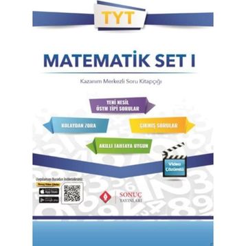 Sonuç Yayınları TYT Matematik Set - 1- Kazanım Merkezli Soru Bankası