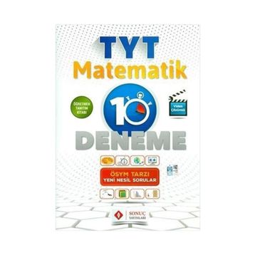 Sonuç Yayınları TYT Matematik Tamamı Çözümlü 10'lu Deneme
