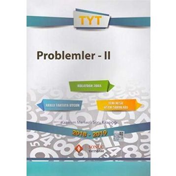 Sonuç Yayınları TYT Problemler II 2020