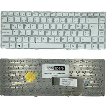 Sony 148738041 Beyaz Notebook Klavye