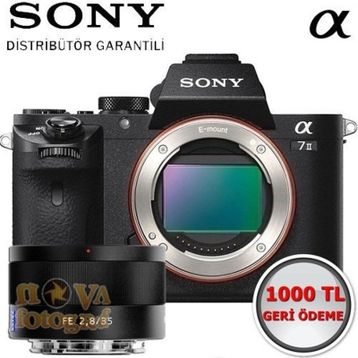 Sony A7 II 35mm Lens Aynasız Fotoğraf Makinesi