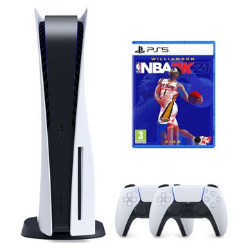 Sony Playstation 5 Oyun Konsolu + 2. Kol + PS5 NBA 2K21