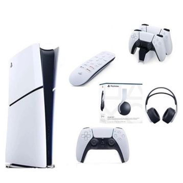 Sony PlayStation 5 Slim Dijital 3 TB + Şarj İstasyonu + Media Kumanda + 3D Plus Kulaklık