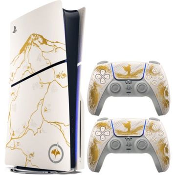 Sony Playstation Slim Ghost of Yötei Limited Edition Oyun Konsolu + 2 Dualsense Kol